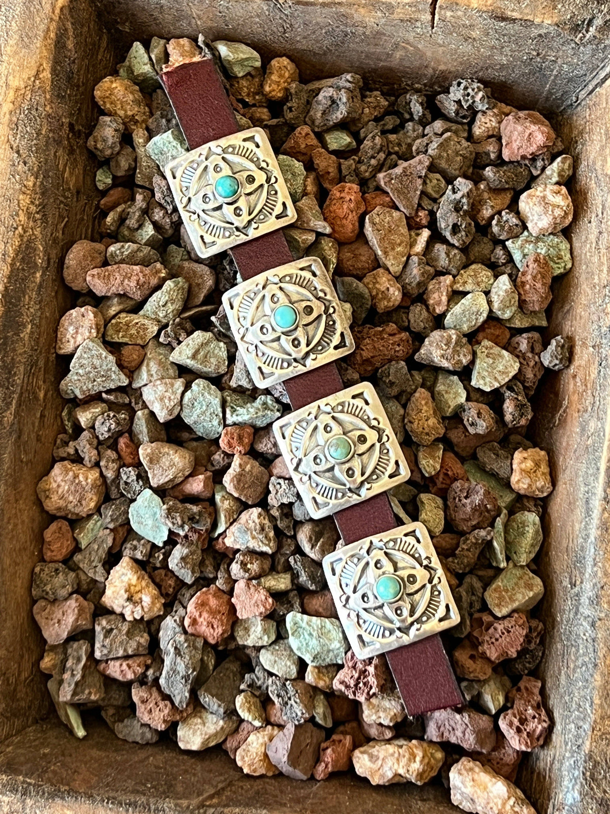 Sterling Concho Slide
