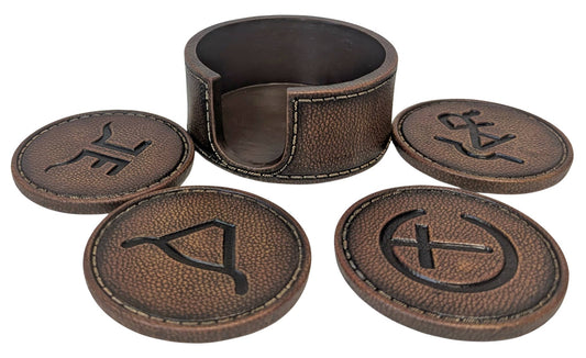 SAGEBRUSH RANGE HERITAGE MARKS COASTERS