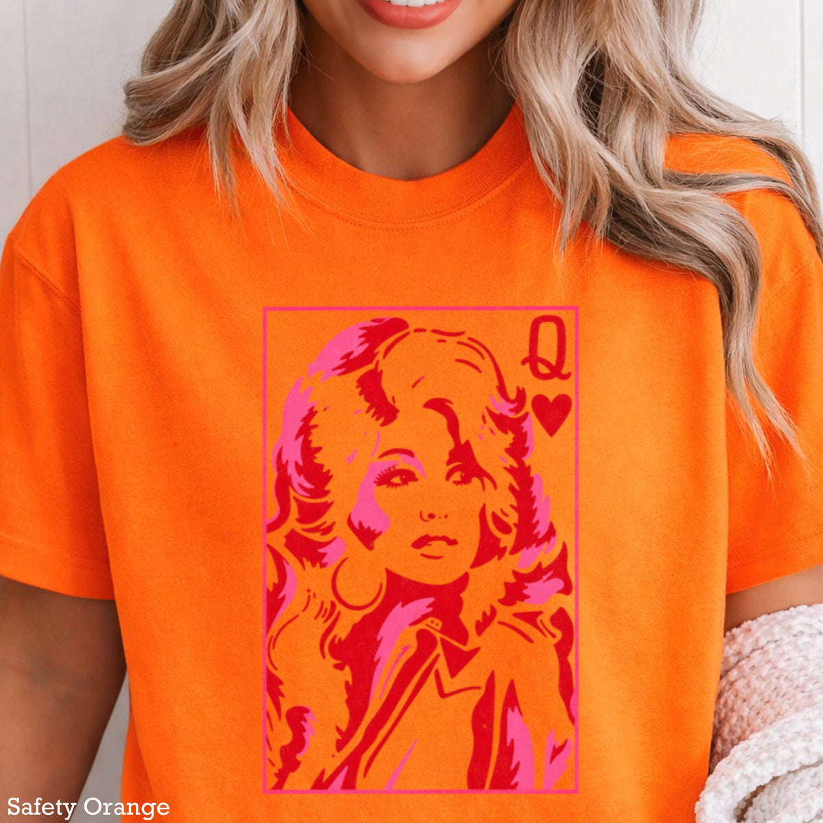 Doll Queen Of Hearts Women’s Graphic T-Shirt | Gildan : White / Large