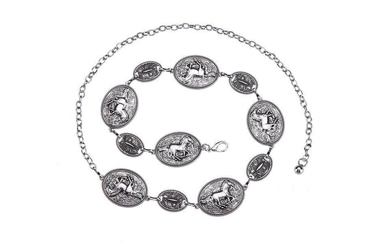 Horse Concho Belt
