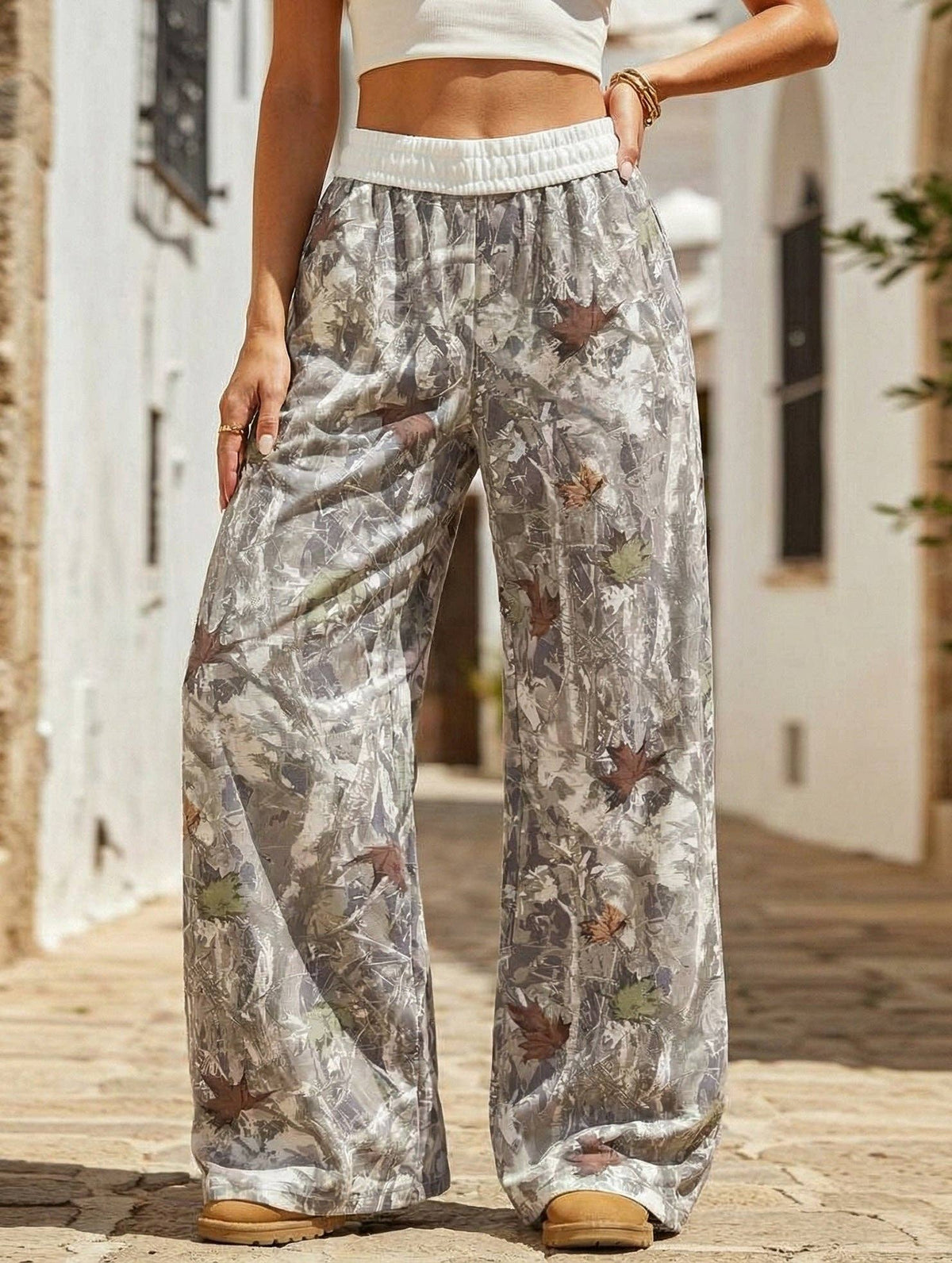 Maple Leaf Camo Sweatpants