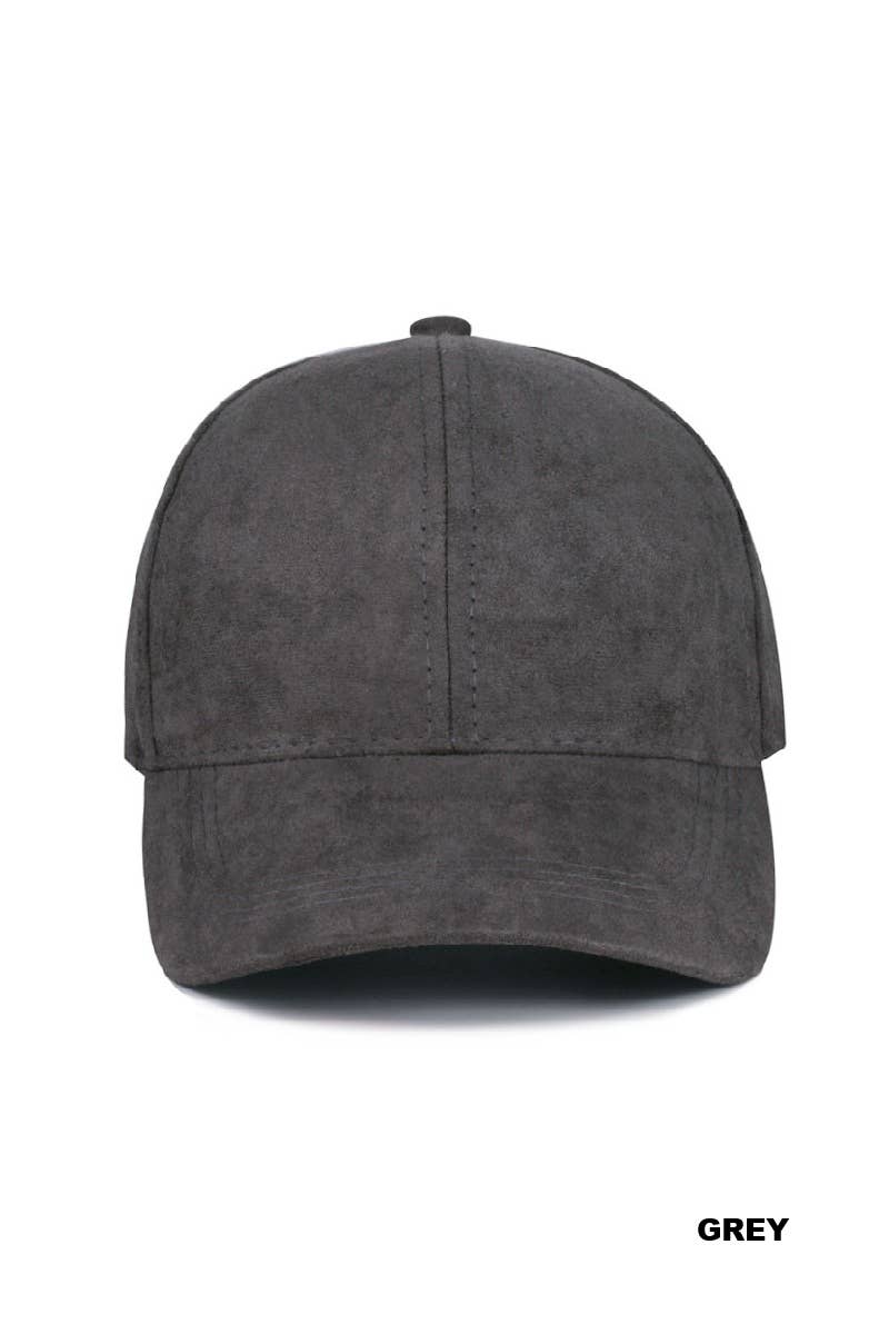 Suede Trucker Hat