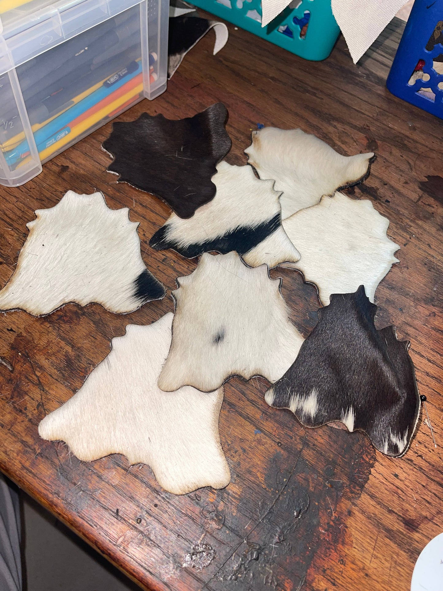 Cowhide Rug Coasters