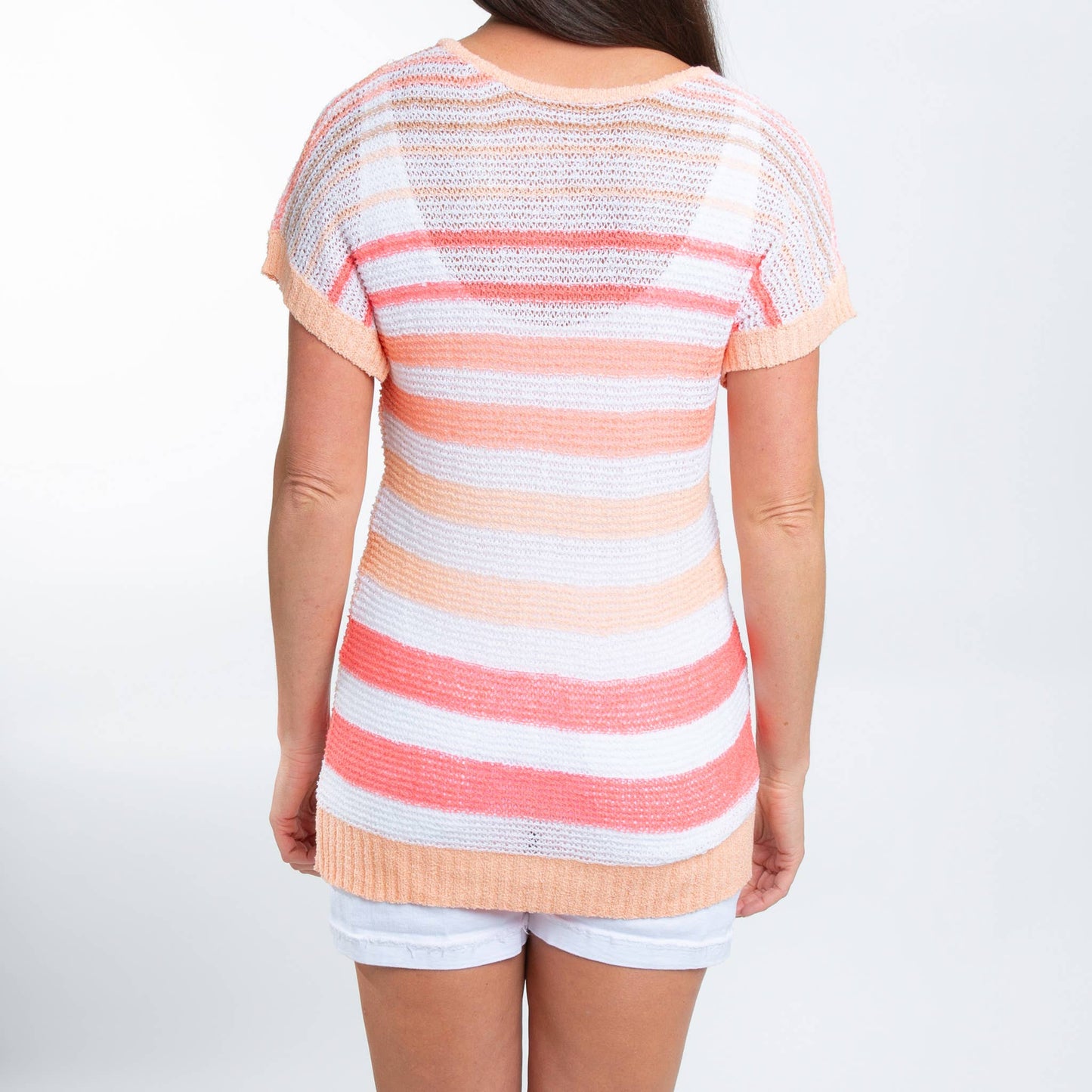Shira Striped Knit Top