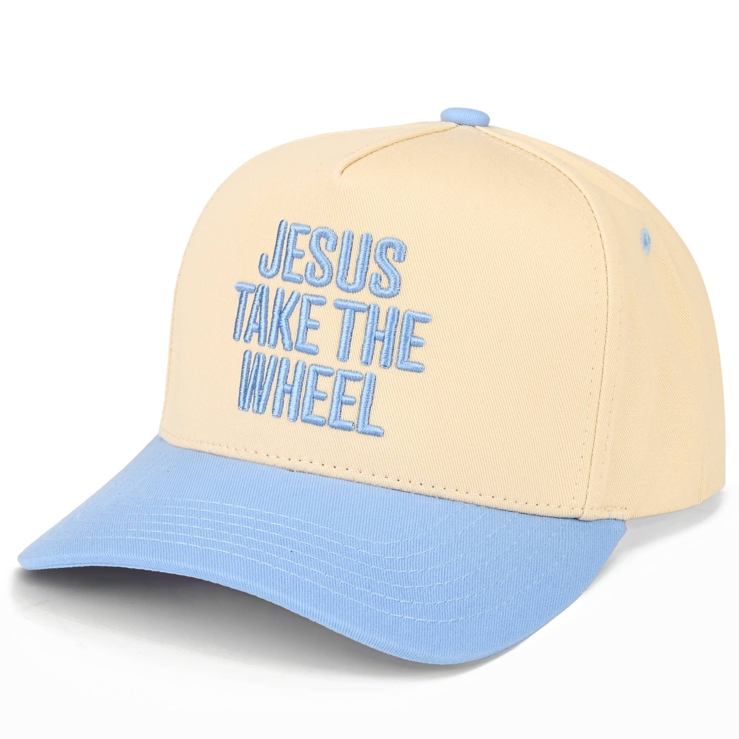 JESUS TAKE THE WHEEL Trucker Hat