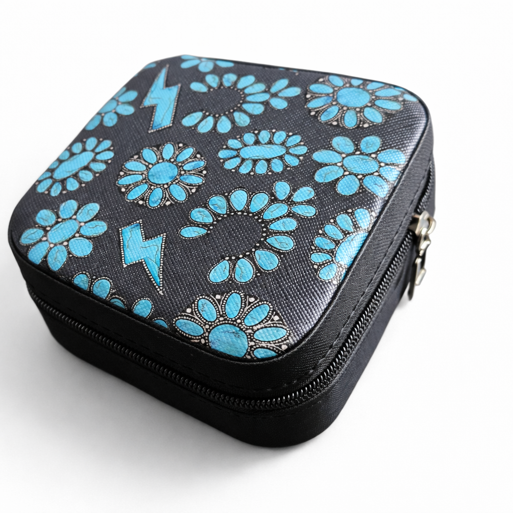 Travel Jewelry Case Western Elevated Edition: Midnight Concho Jewelry Case