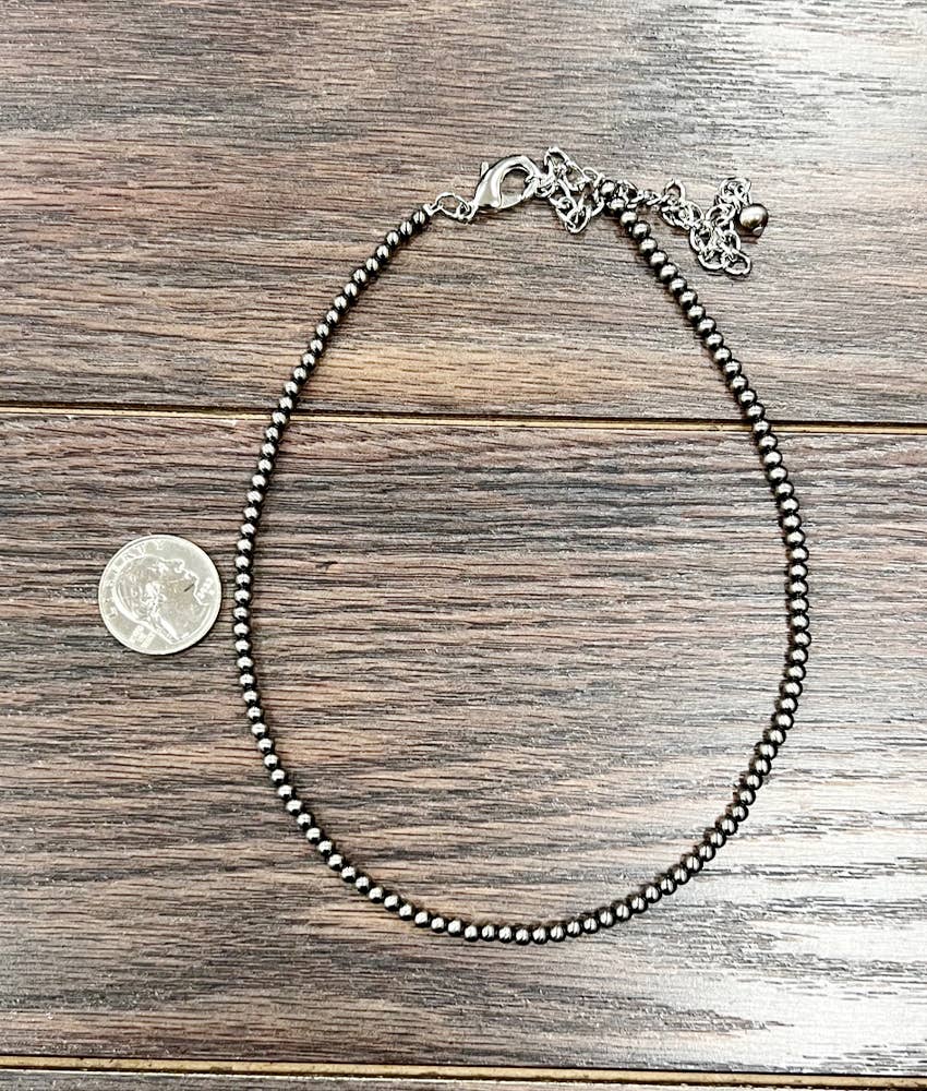 4mm Polish Western Bead Necklace