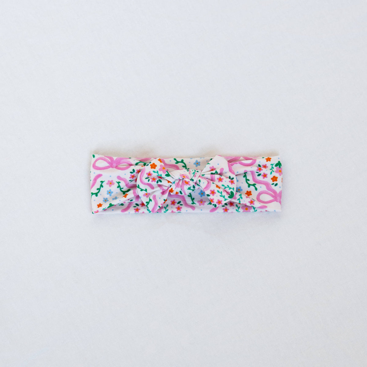 Bamboo Bow Headband: Bows in the Meadow