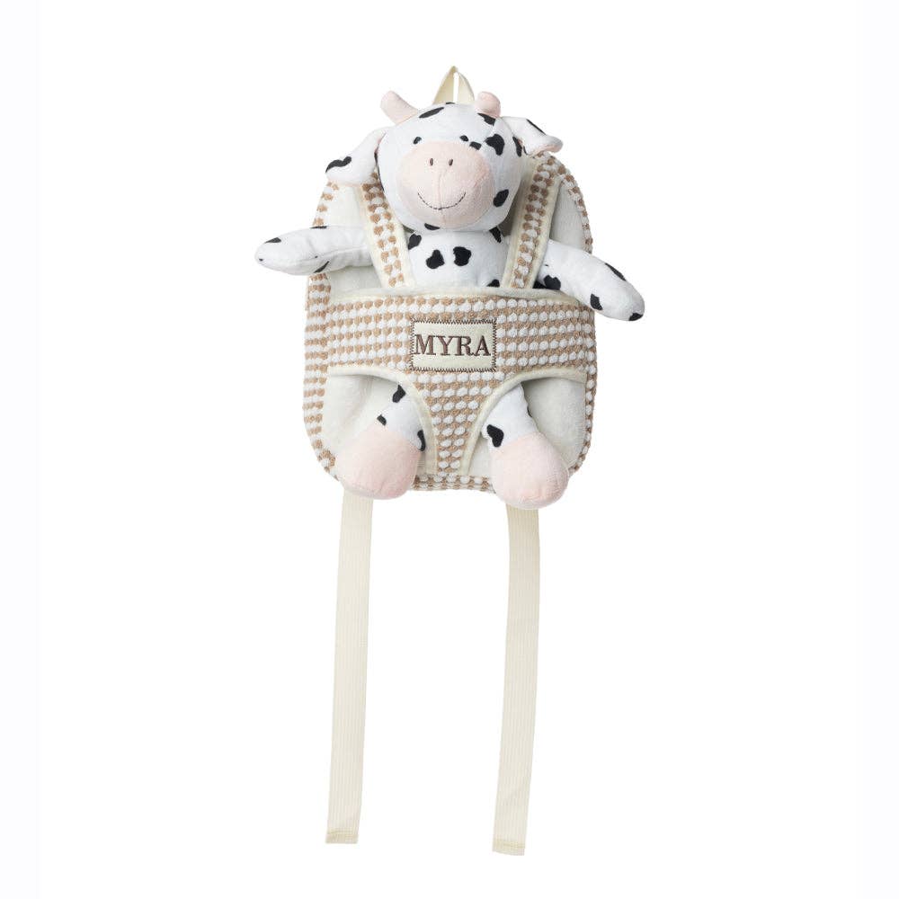 MiniMoozie Backpack: Blush White