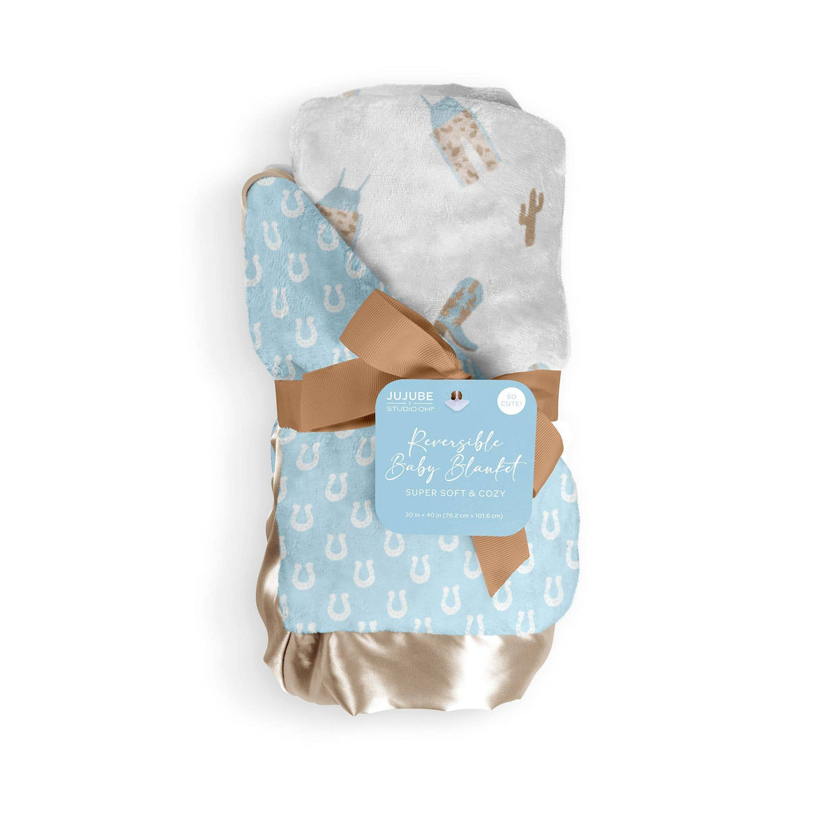 Howdy Partner Reversible Blanket