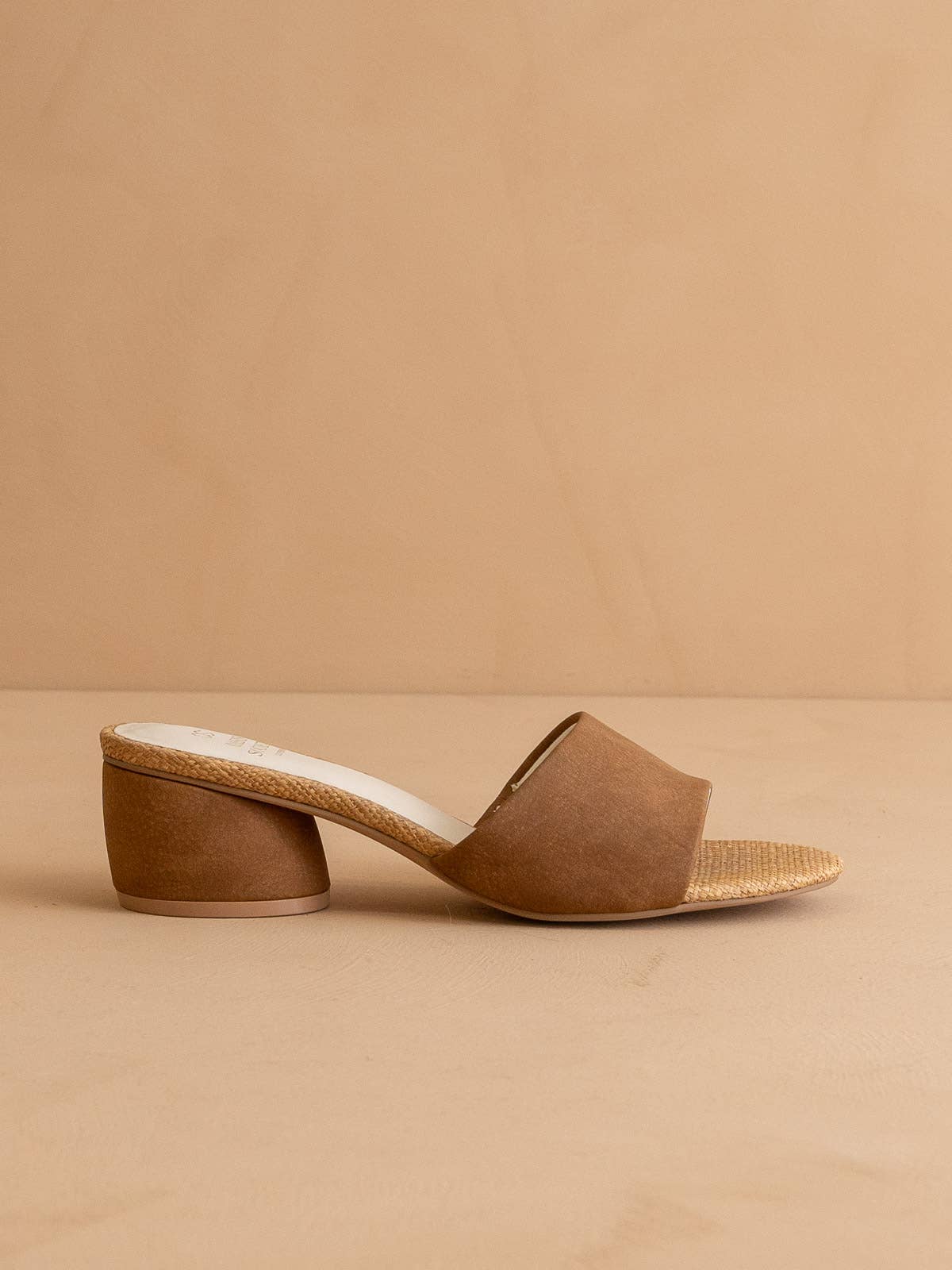 The Paloma Brown Vegan Leather Sandal