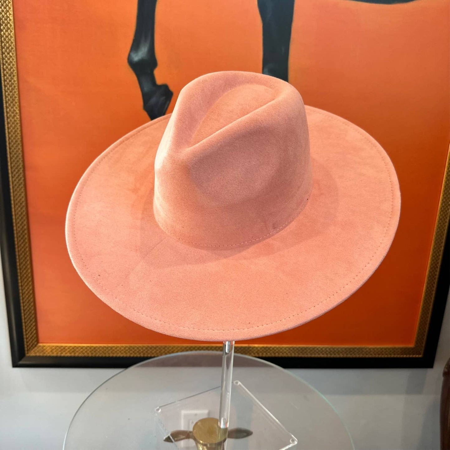 Classic Wide Brim Suede Premium Hat