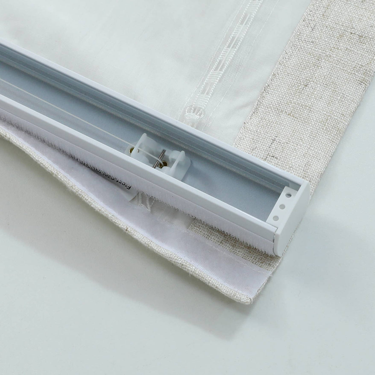 Linen Relaxed Roman Shade : Natural / 48"W x 64"L