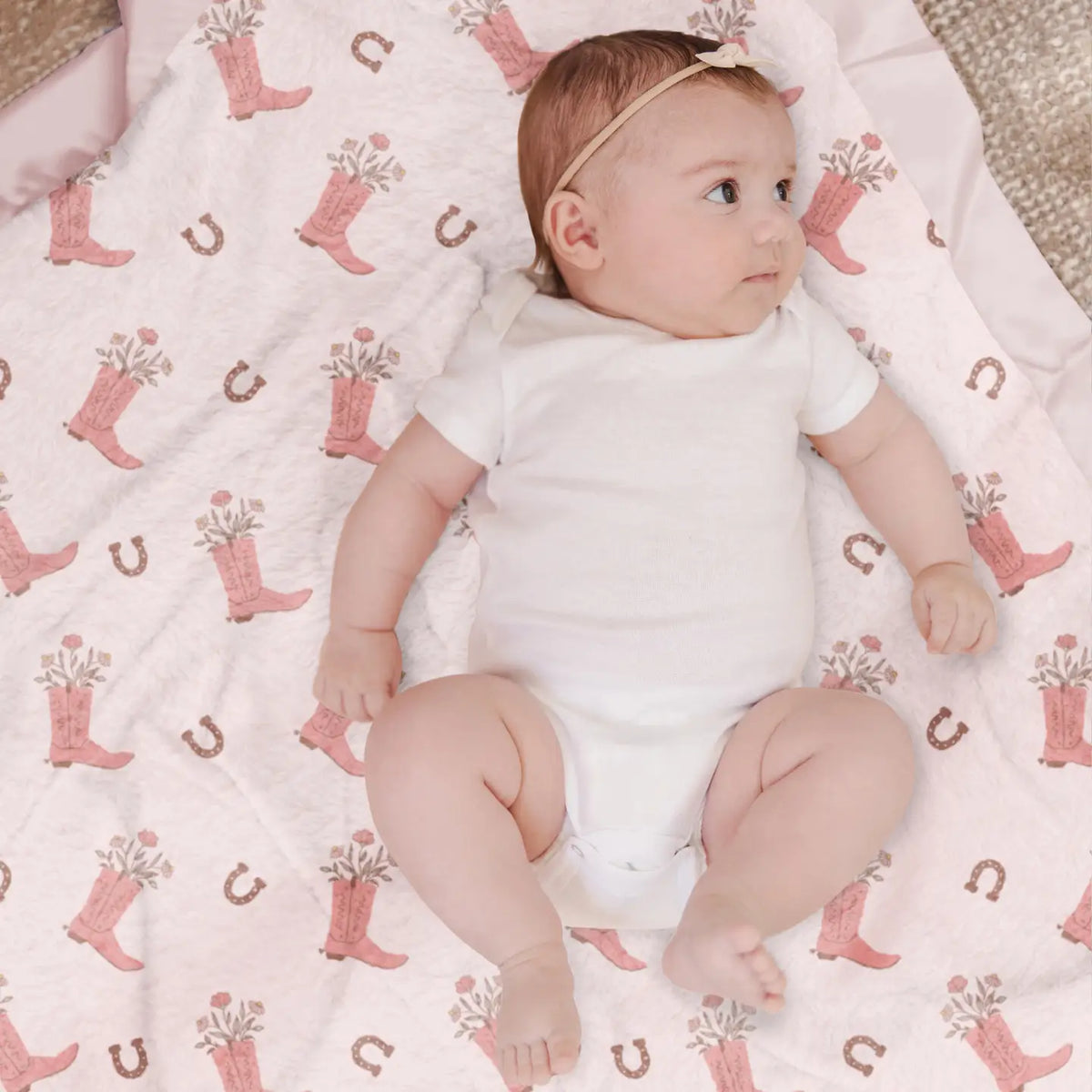 Bloomin' Boot Reversible Blanket