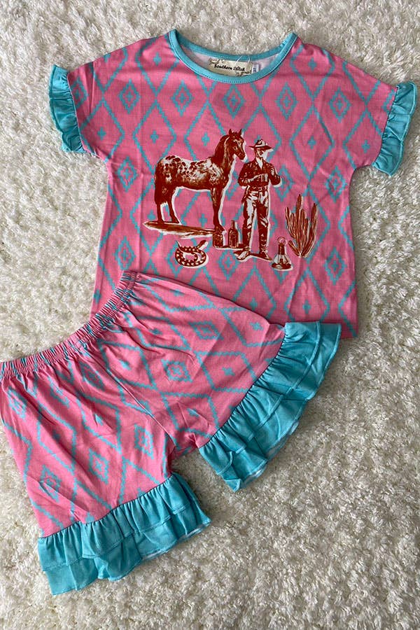 2PC Girls Short Set