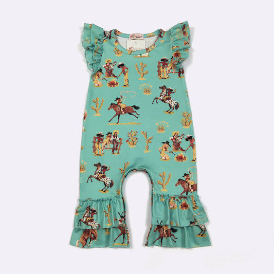 Roping & Ruffles Romper