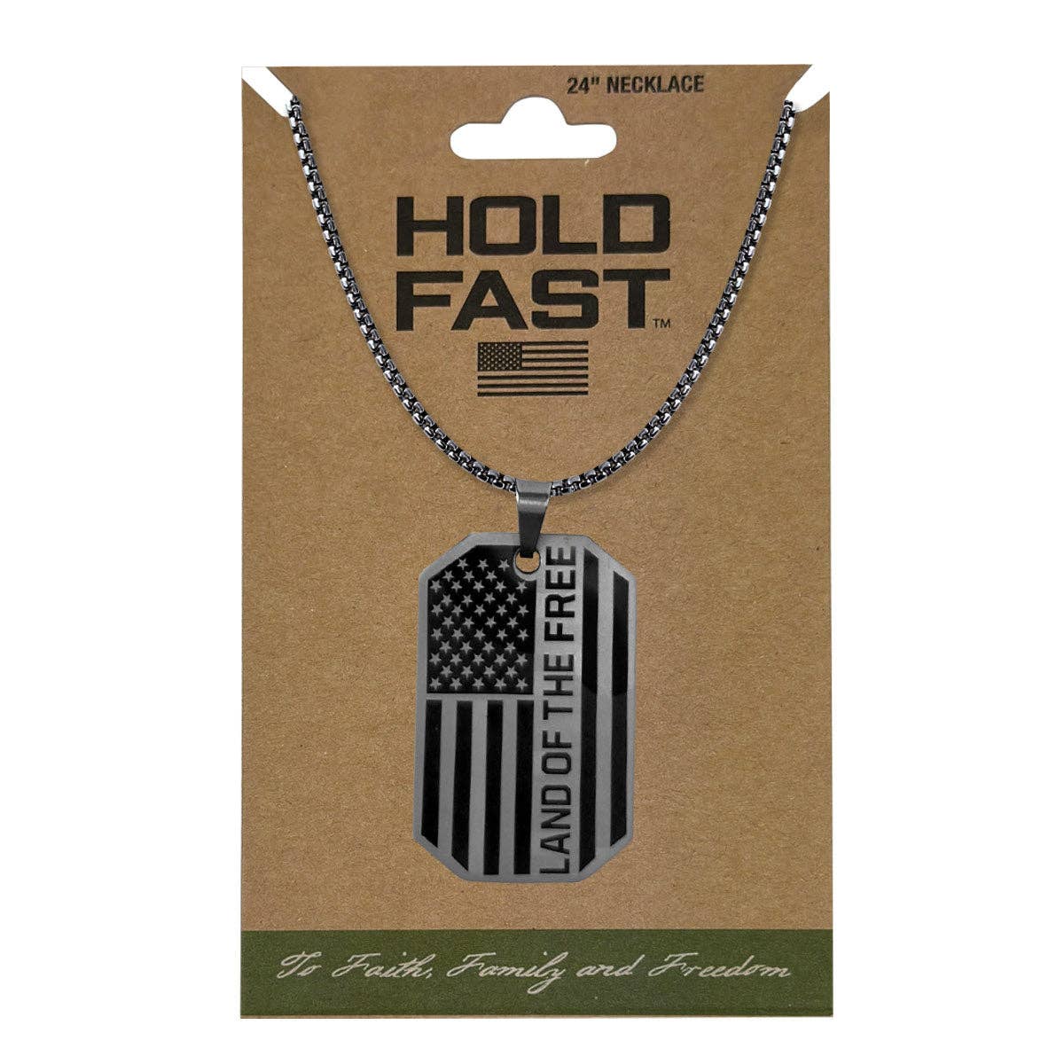 Men's Necklace Land Of The Free