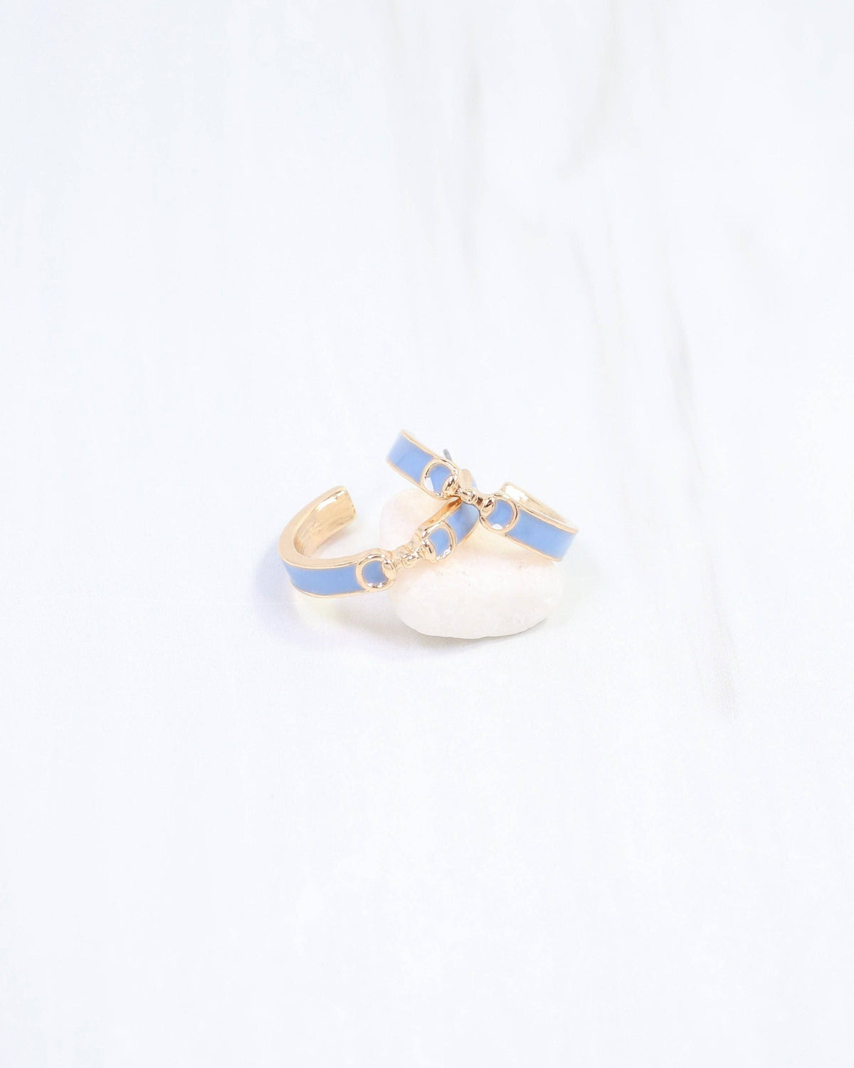 Horsebit Hoop Earrings