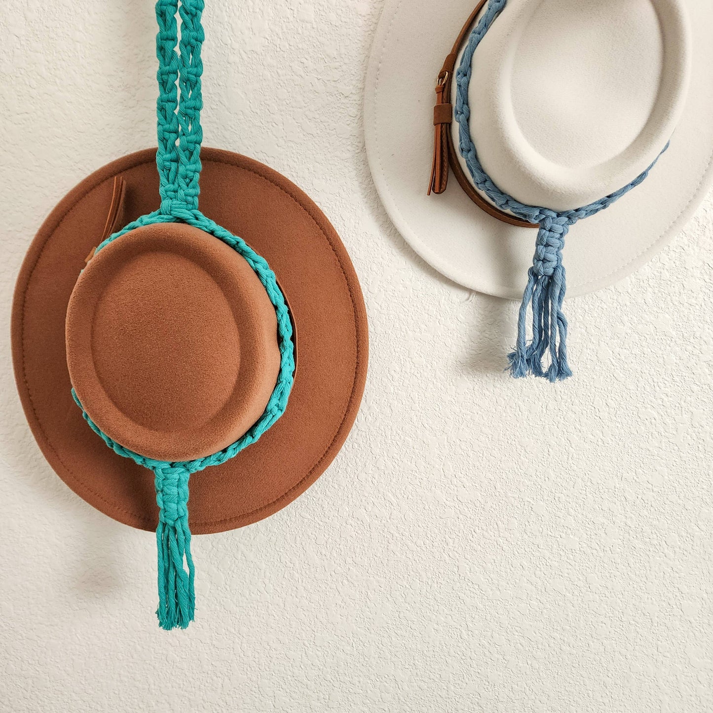 Macrame Triple Hat Hanger