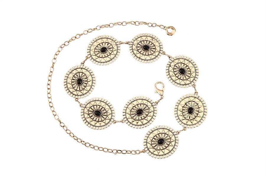 Gold Concho Belt