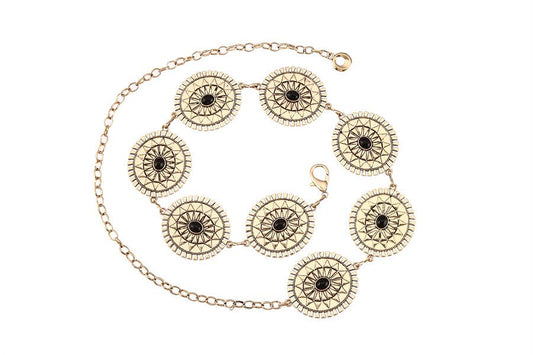 Gold Concho Belt