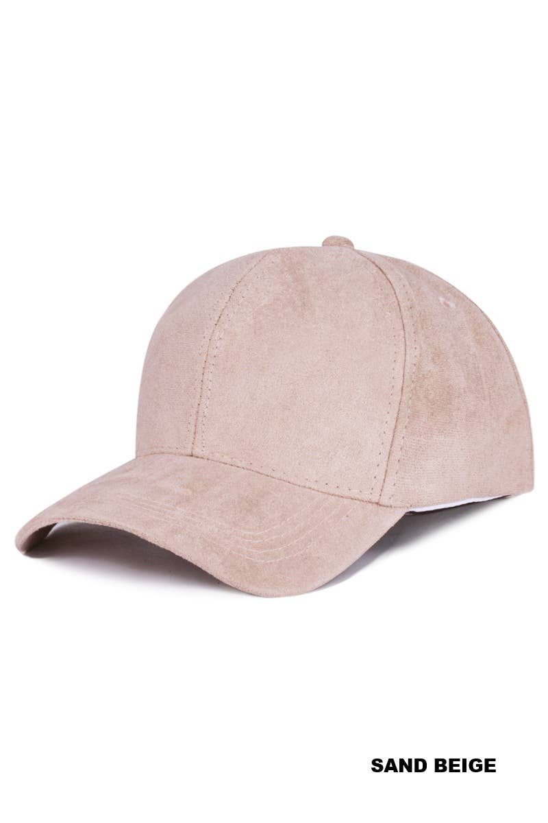 Suede Trucker Hat