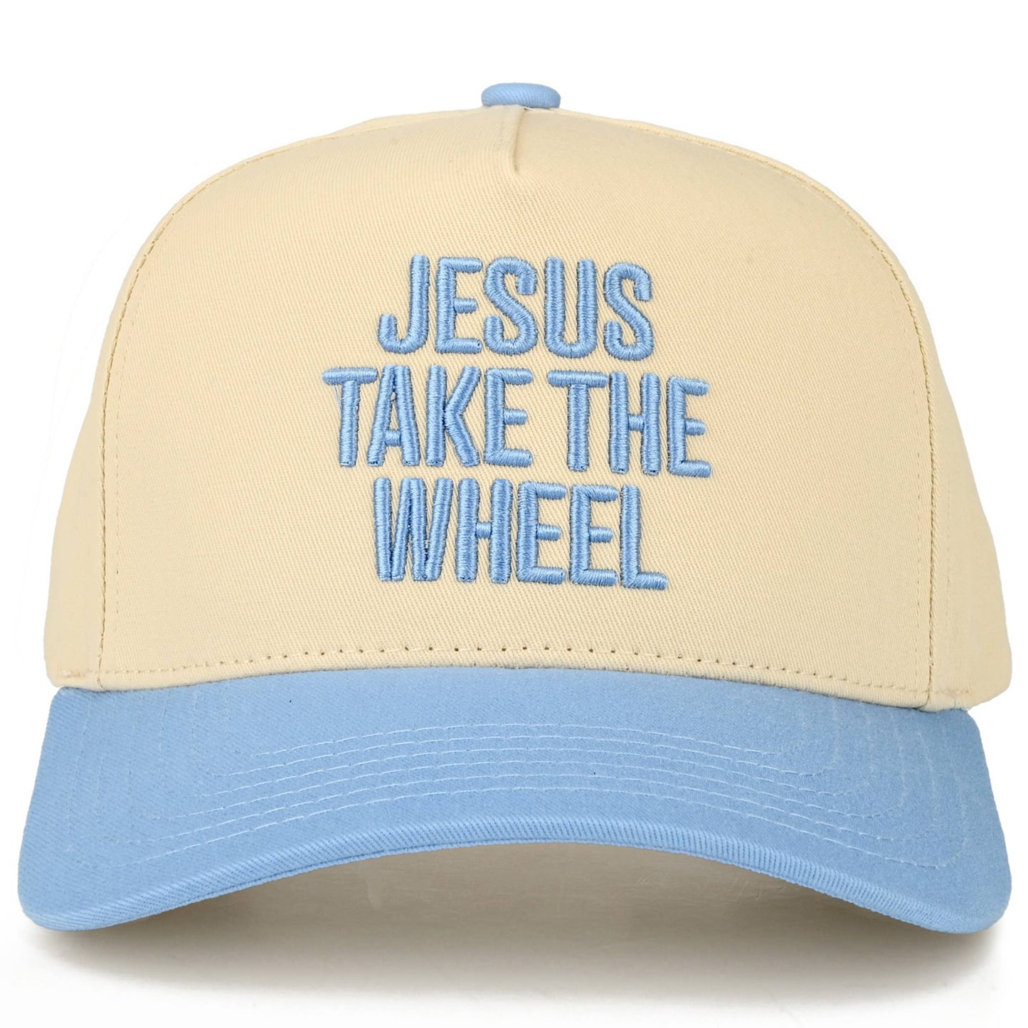 JESUS TAKE THE WHEEL Trucker Hat