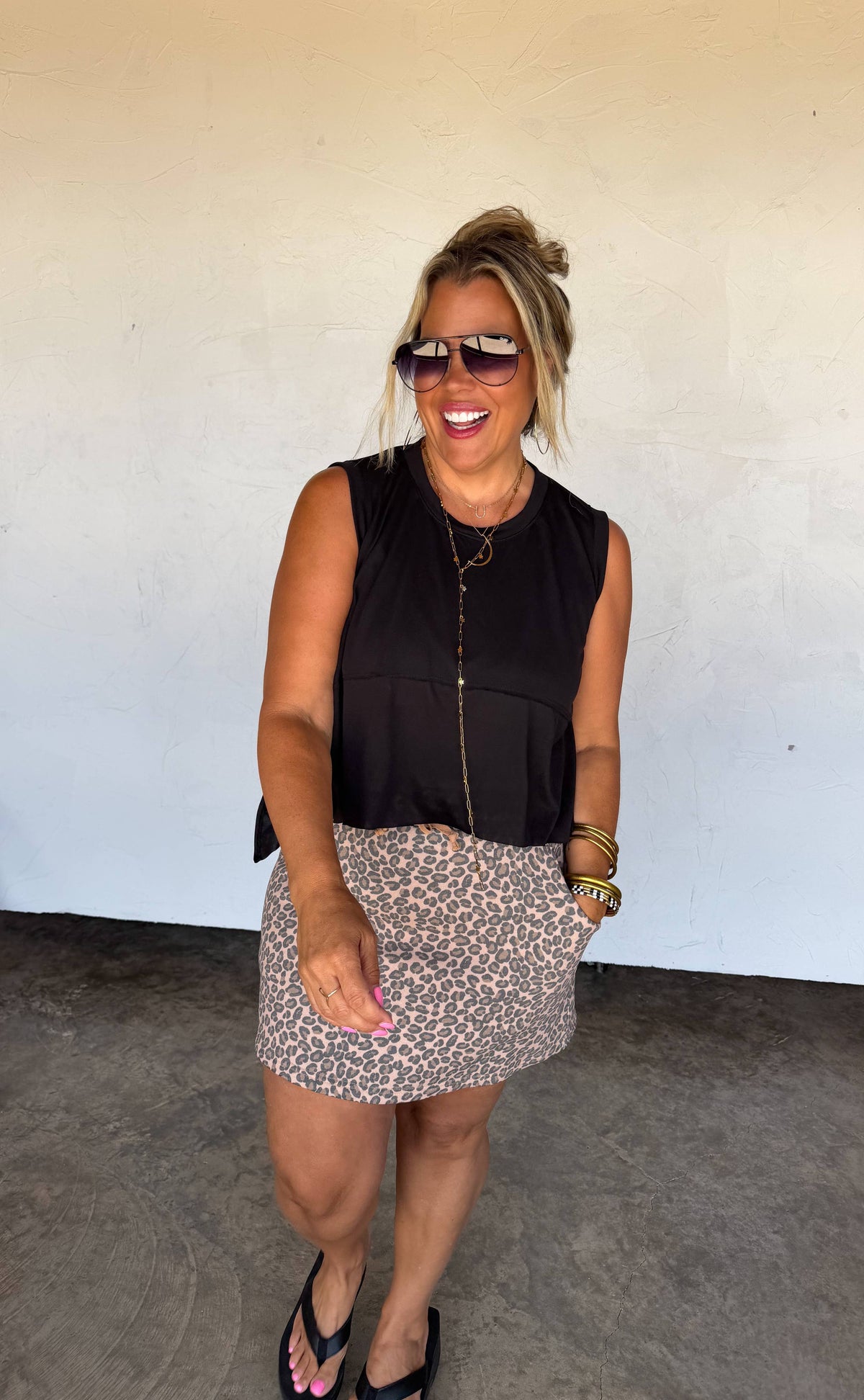WILD SIDE CHEETAH SKIRT