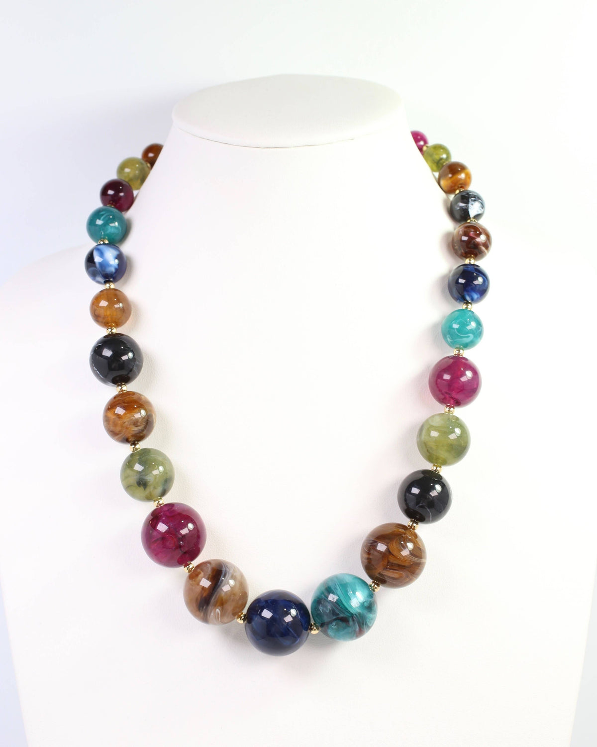 Cambridge Chunky Marble Necklace