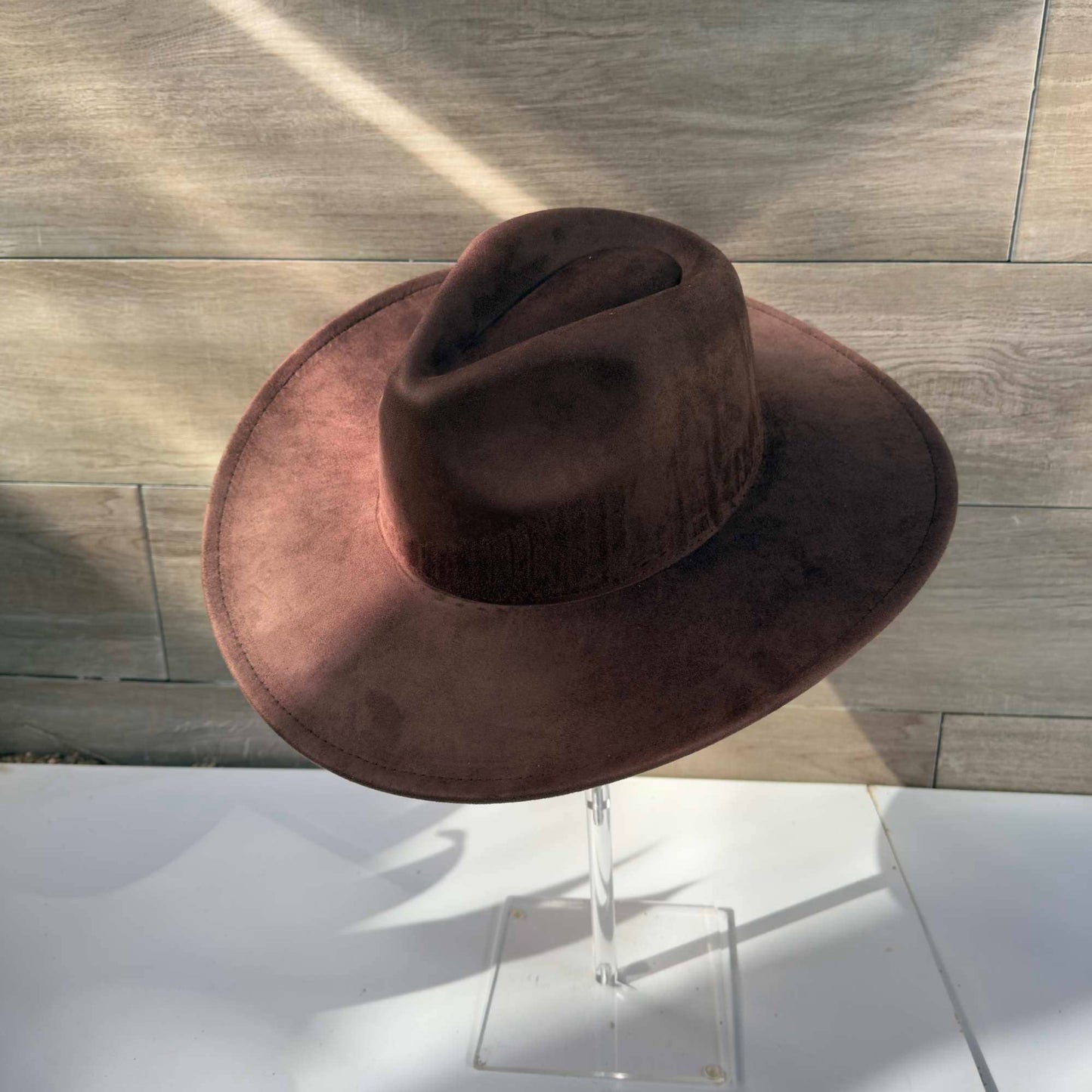 Classic Wide Brim Suede Premium Hat