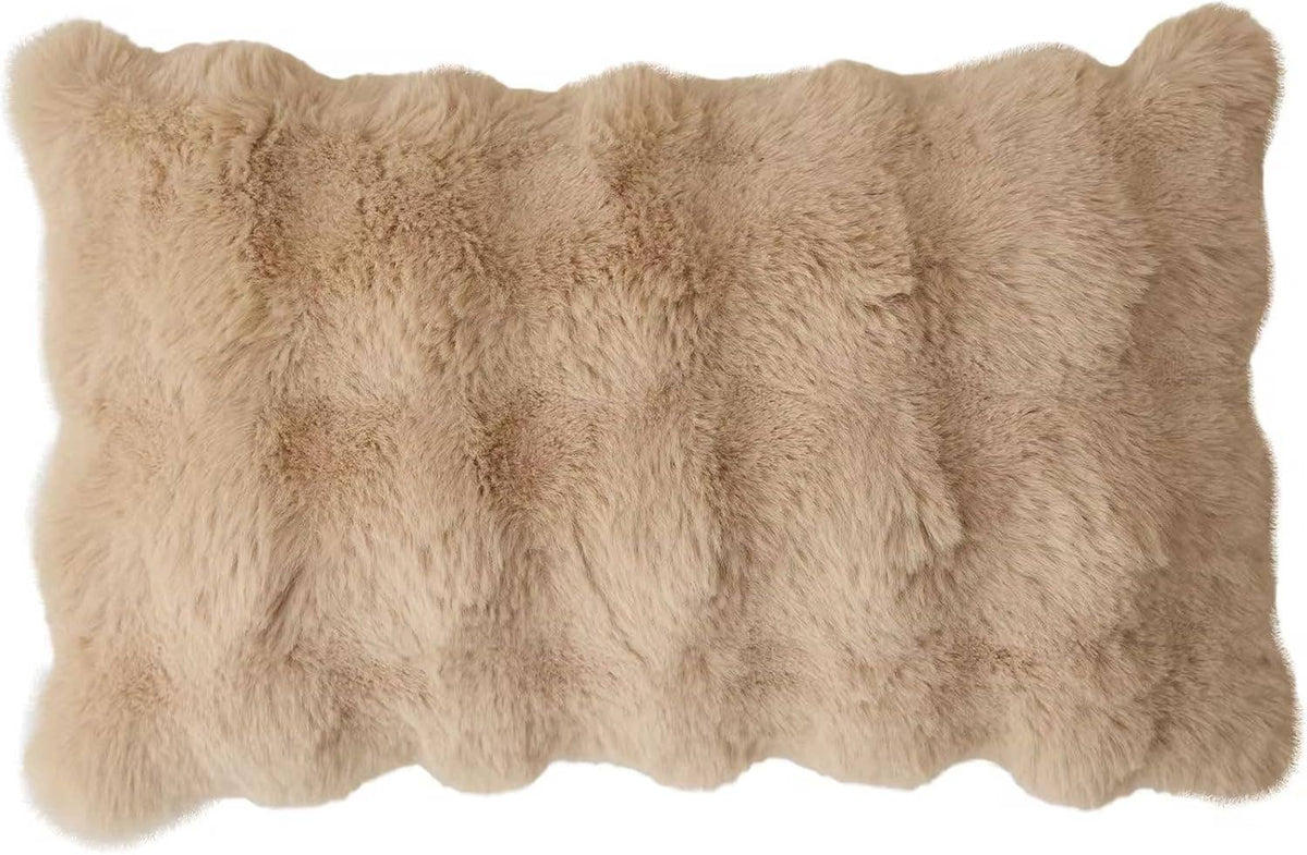 Faux Fur Throw Pillow Cover
