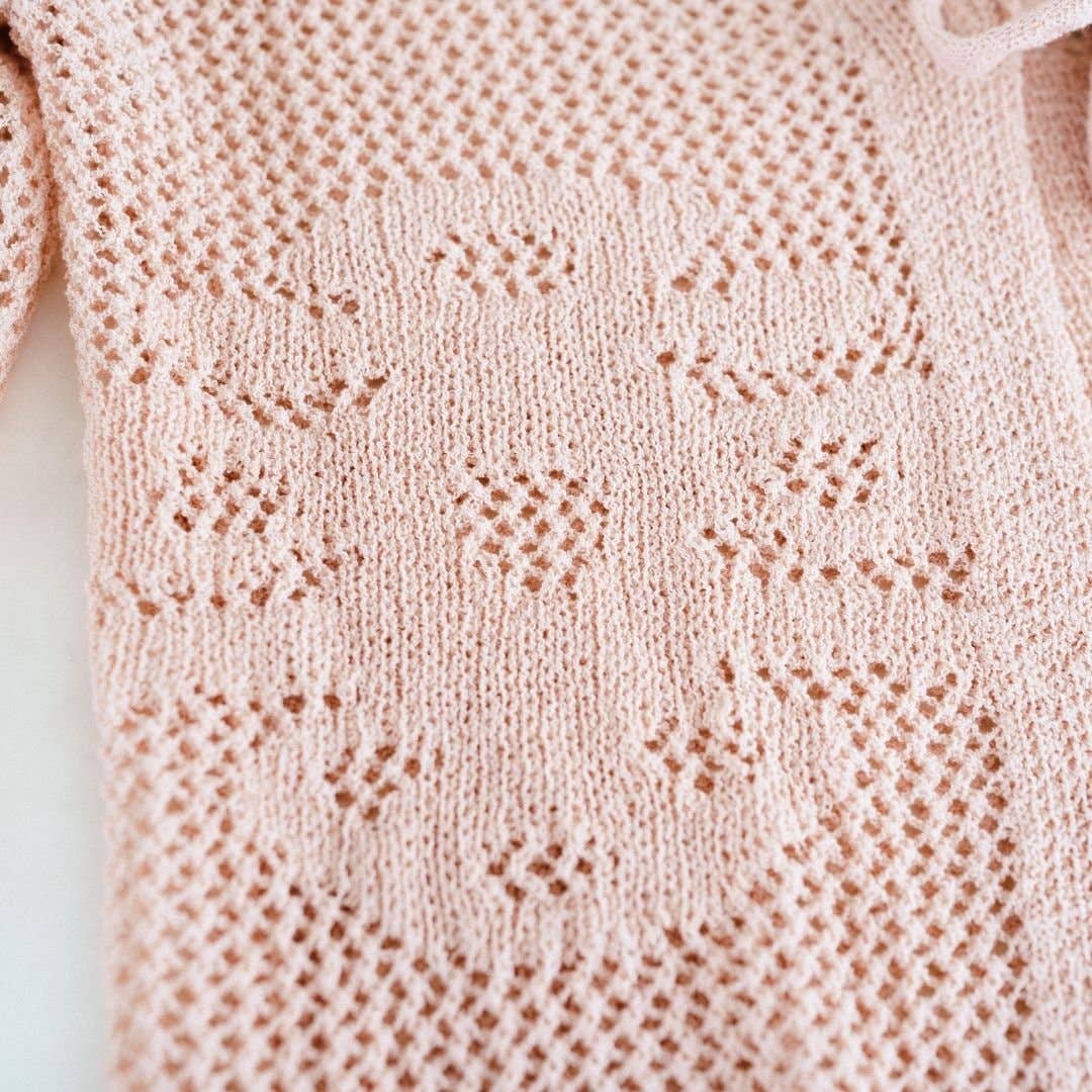 Crochet Bell Sleeve Cardigan