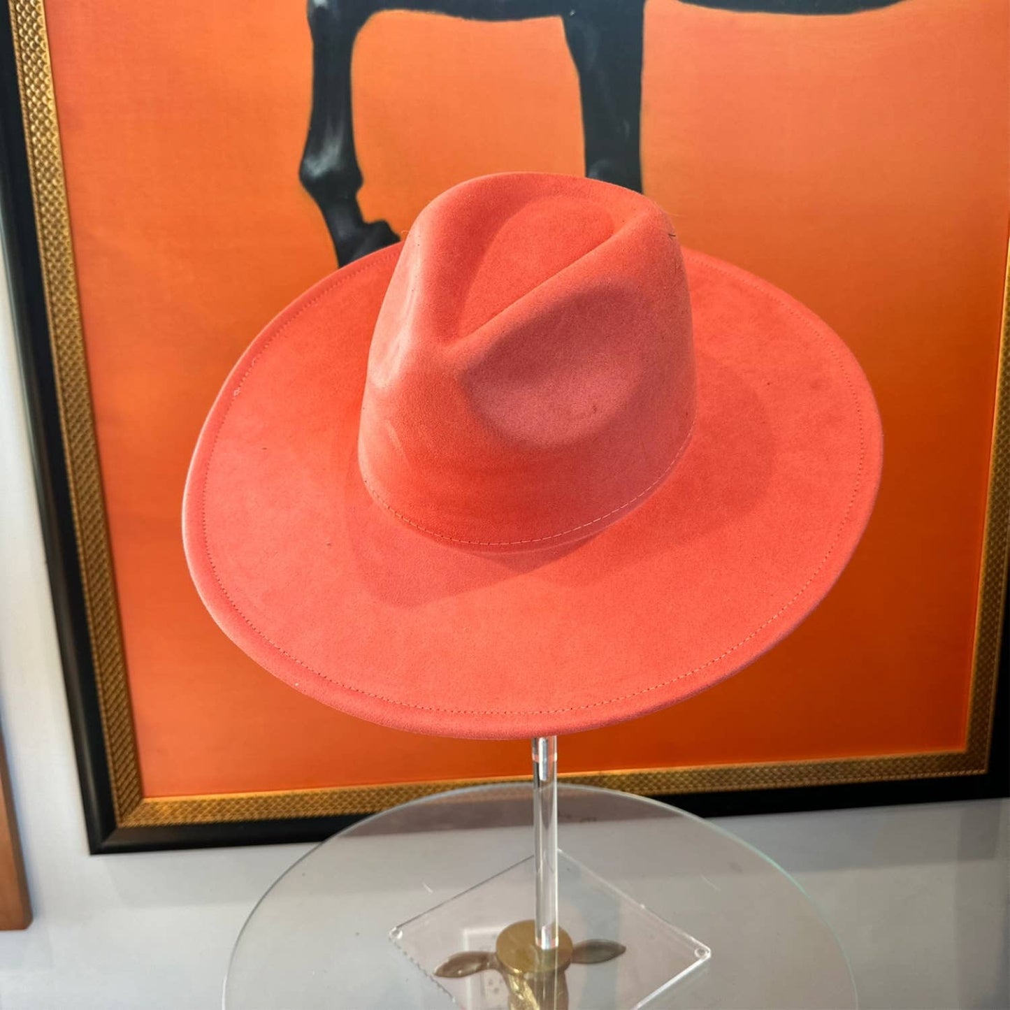 Classic Wide Brim Suede Premium Hat