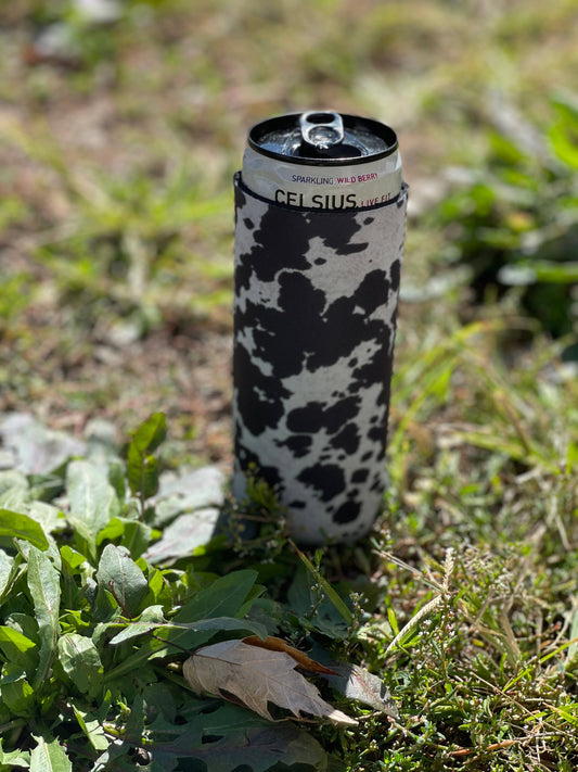 Cow Print Tall Coozie 2-Pack