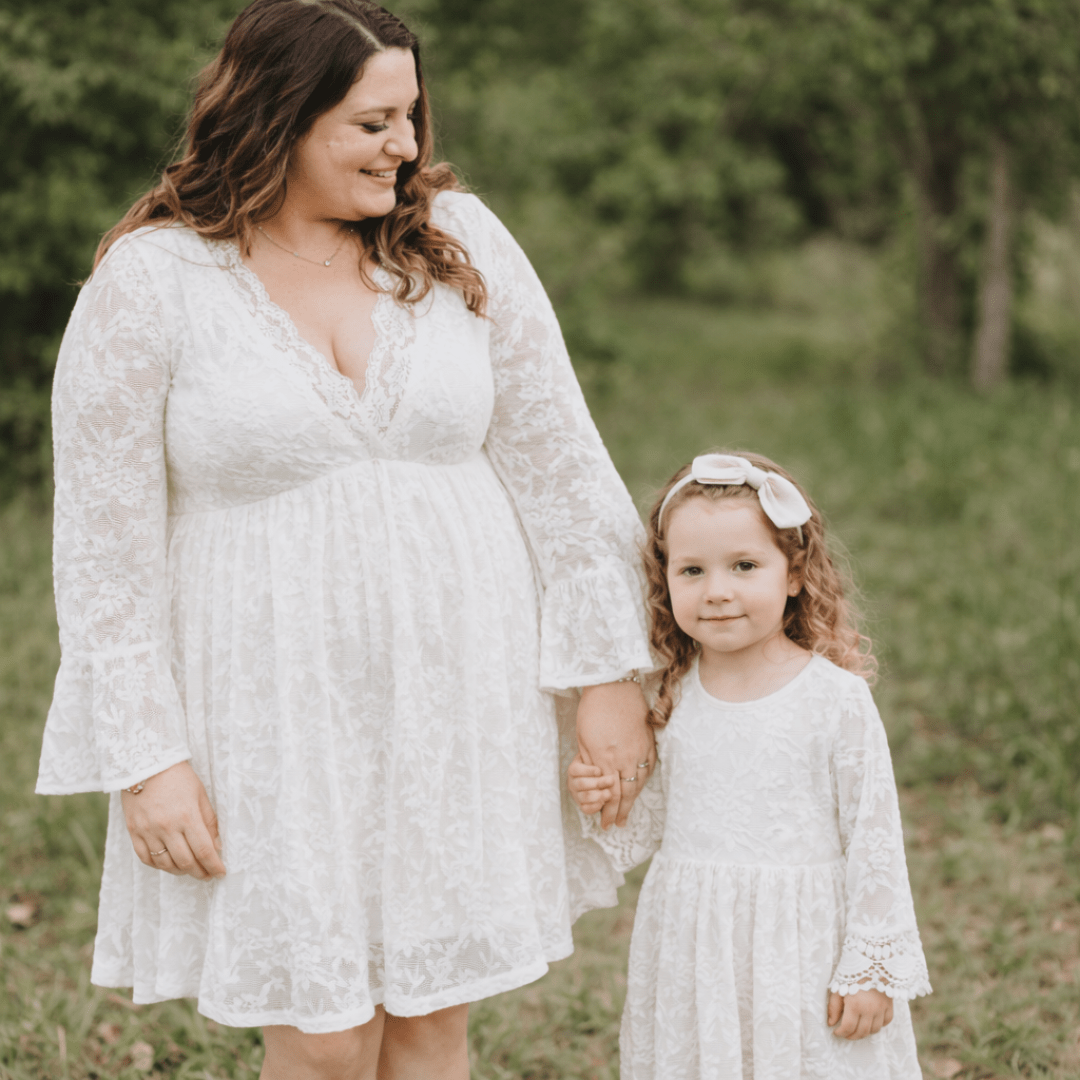 Ivory Lace Dress