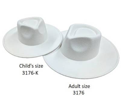 Kid's Vegan Felt Rancher Hat