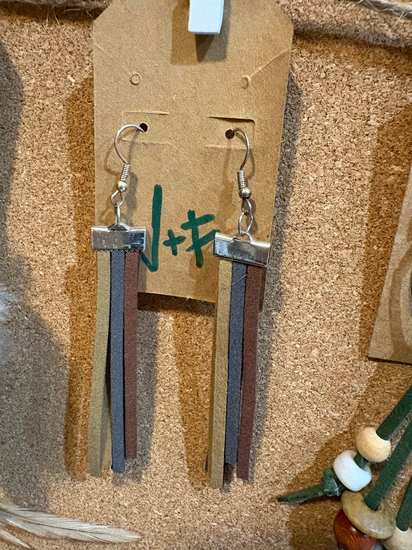 Suede Earrings