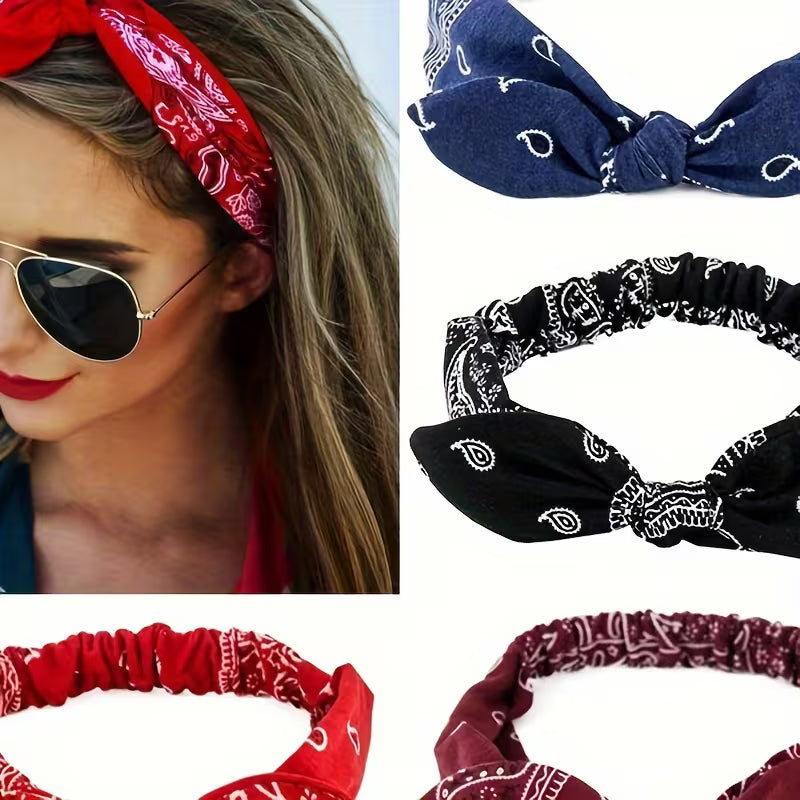 Paisley Bandana Headbands