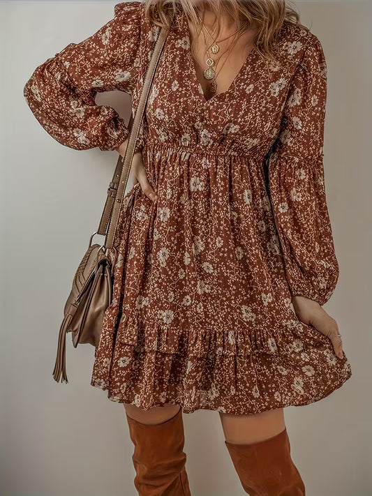 Plus Size Women's Bohemian Dress
