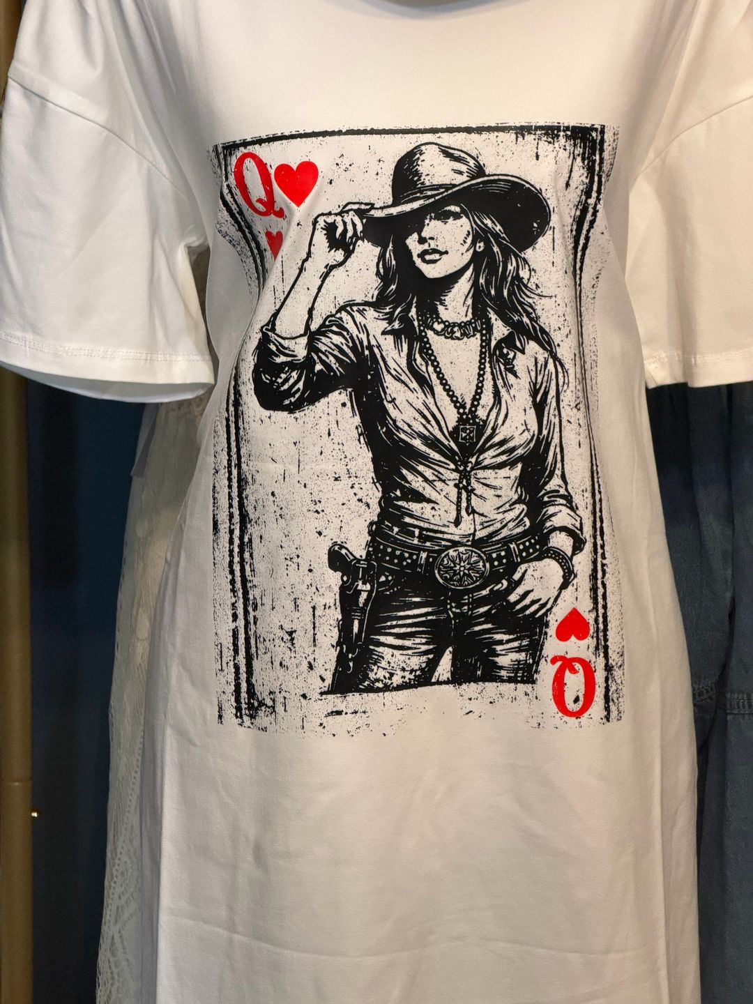Queen of Hearts T-shirt Dress