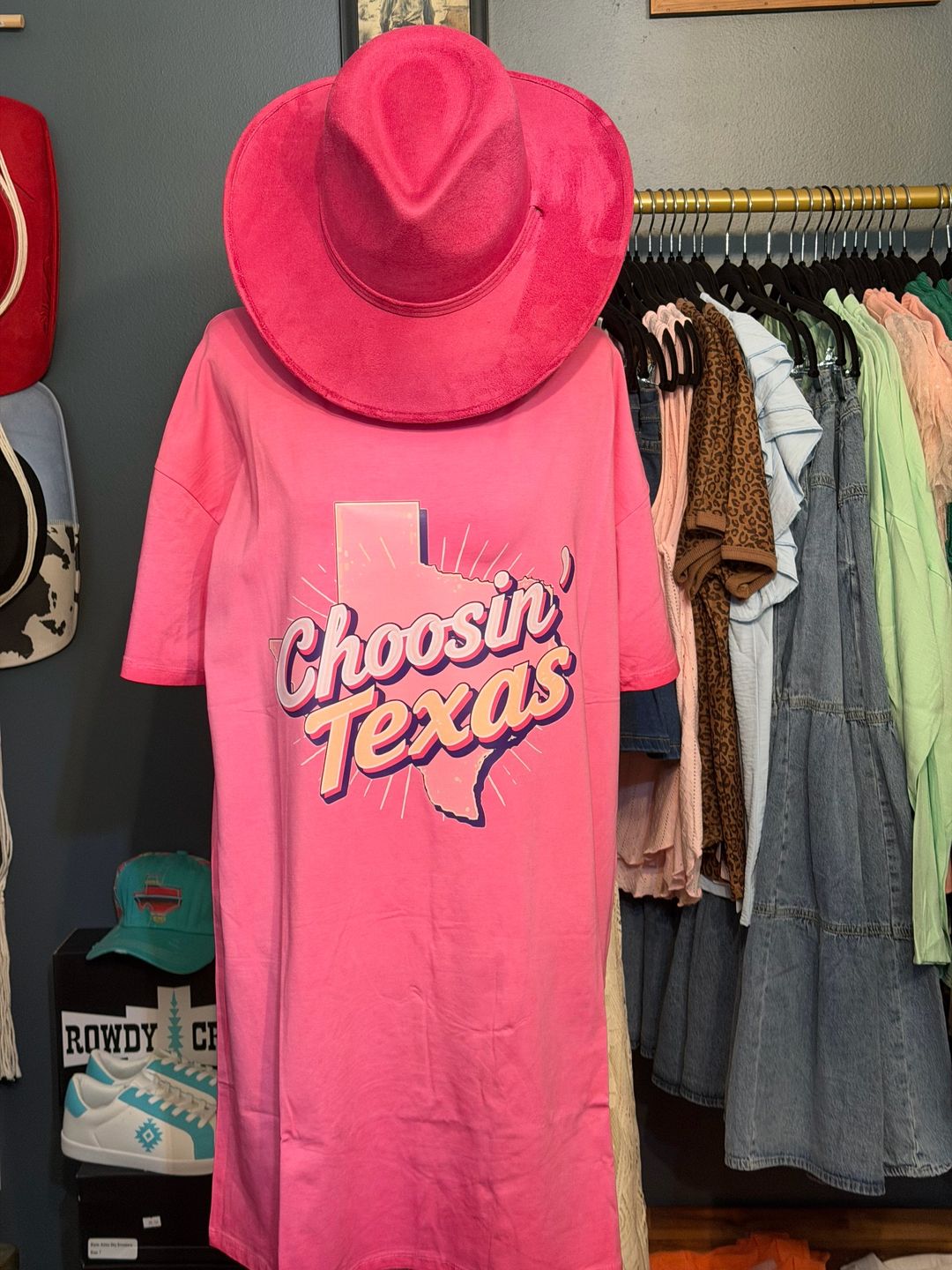 Choosin' Texas T-shirt Dress