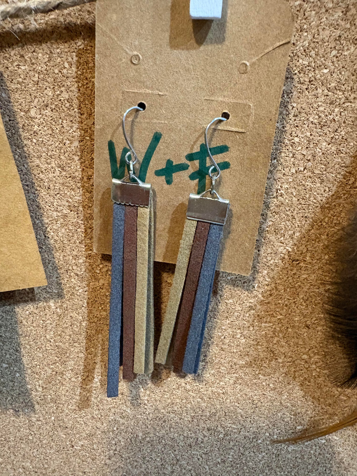 Suede Earrings